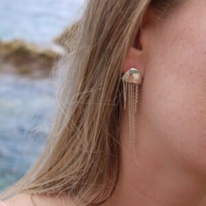 Boucles d'oreilles Méduses Argent