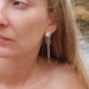 Boucles d'oreilles Méduses Argent